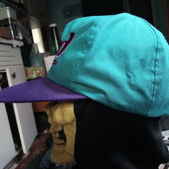 Vintage 90s Budweiser King Of Beers Snap Hat Cap - Picture 2 of 7